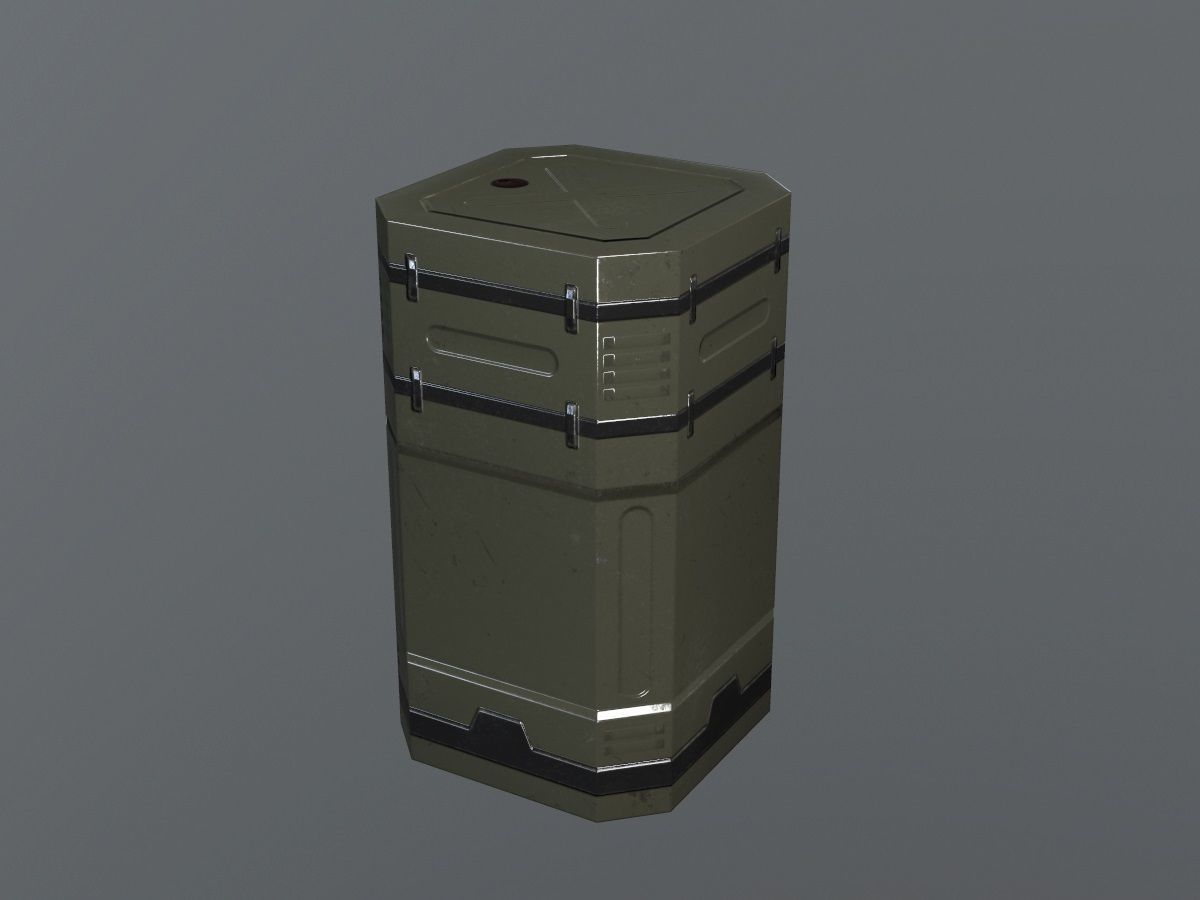 Sci-fi Asset Collection Low-poly 3D model_57