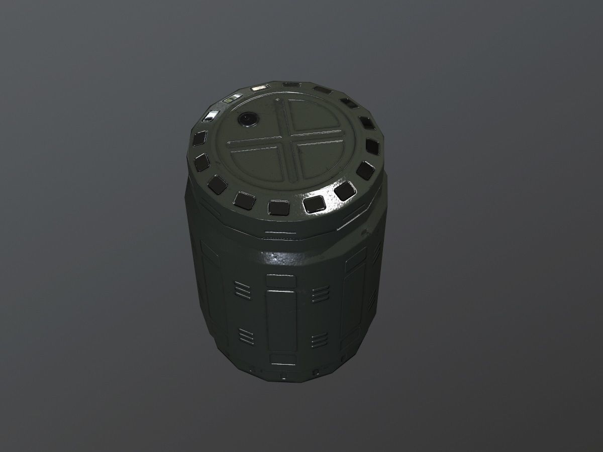 Sci-fi Asset Collection Low-poly 3D model_77