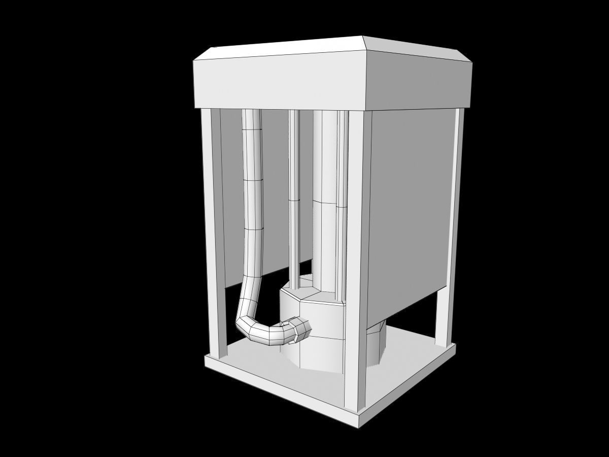 Sci-fi Asset Collection Low-poly 3D model_8