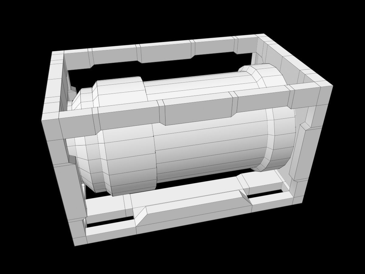 Sci-fi Asset Collection Low-poly 3D model_73