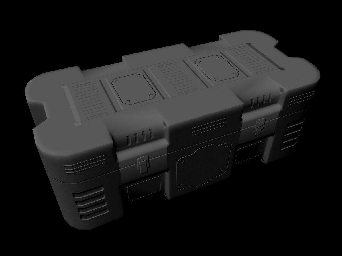 Sci-fi Asset Collection Low-poly 3D model_51