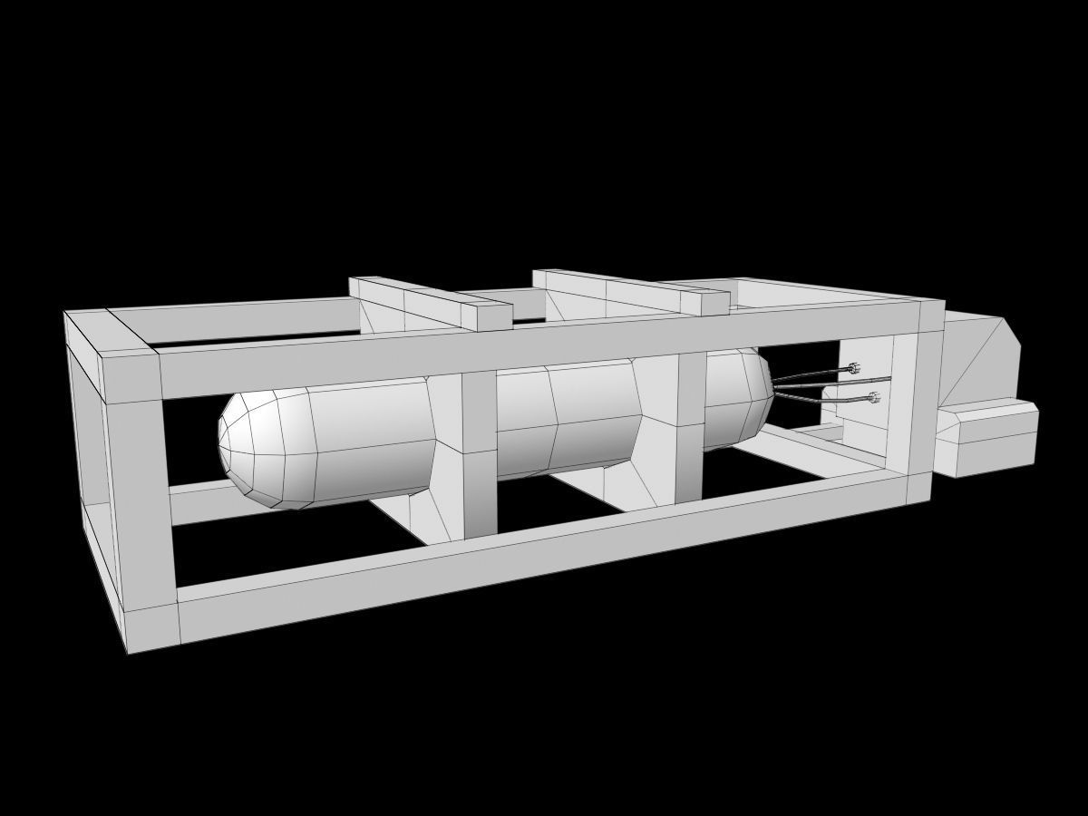 Sci-fi Asset Collection Low-poly 3D model_32