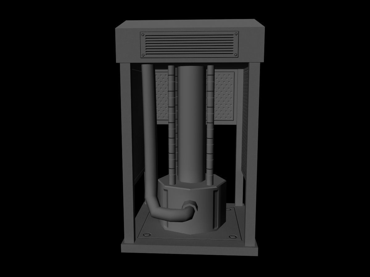 Sci-fi Asset Collection Low-poly 3D model_7