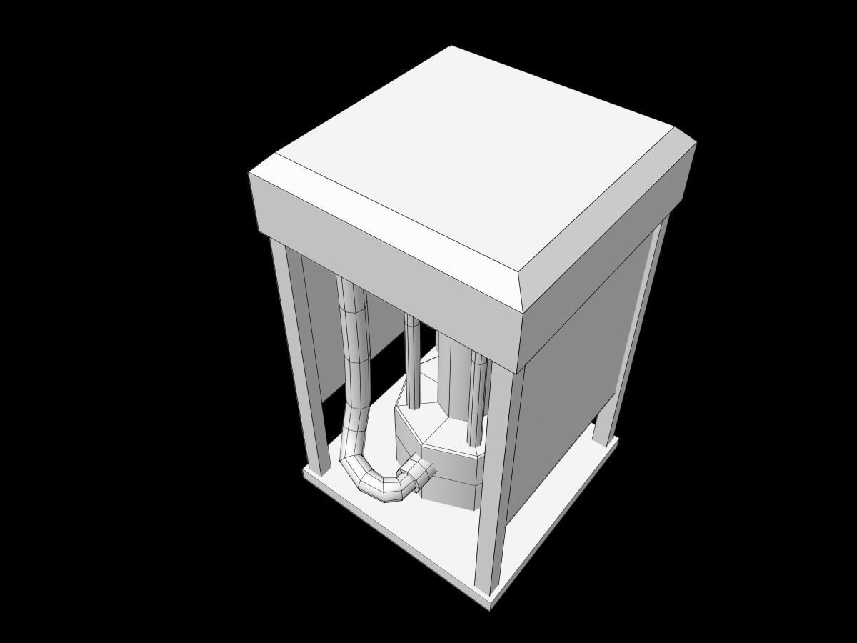 Sci-fi Asset Collection Low-poly 3D model_11