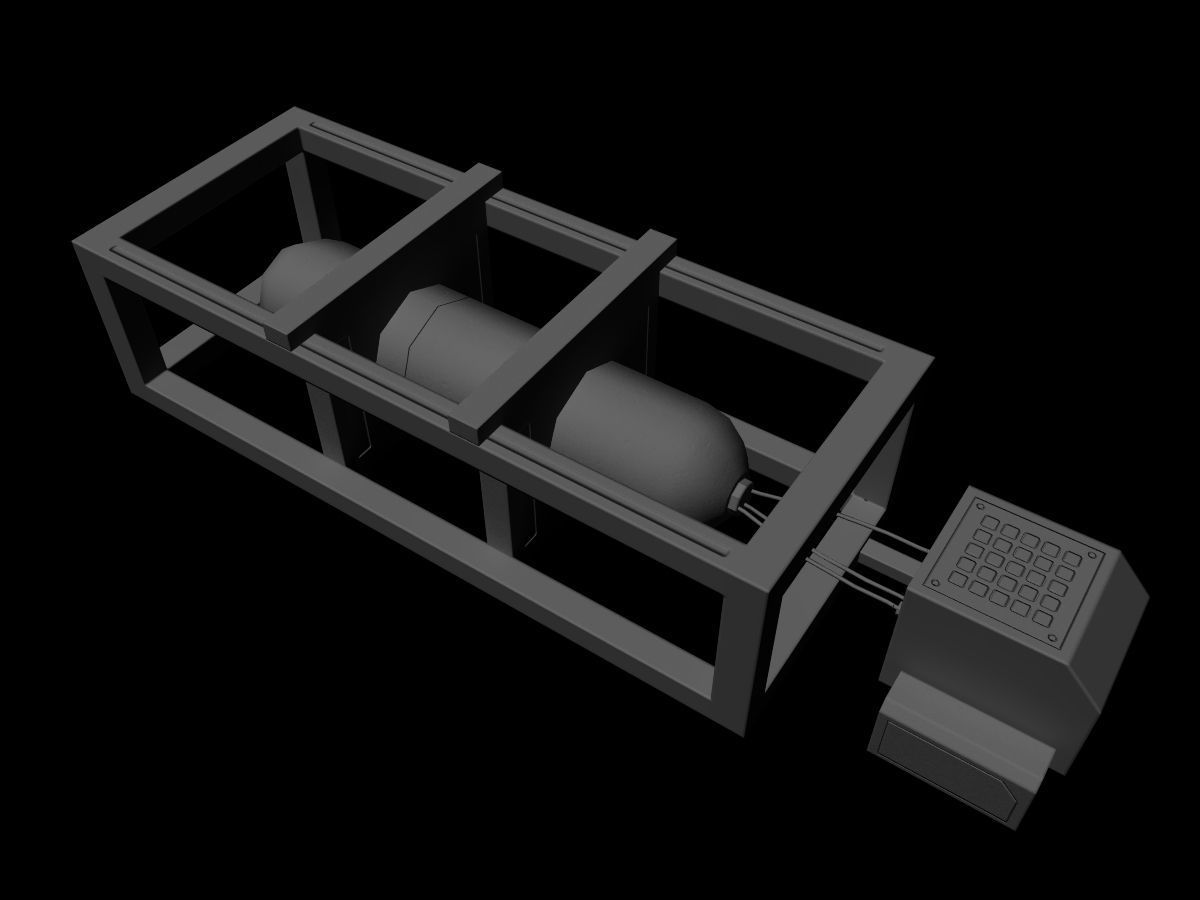 Sci-fi Asset Collection Low-poly 3D model_27