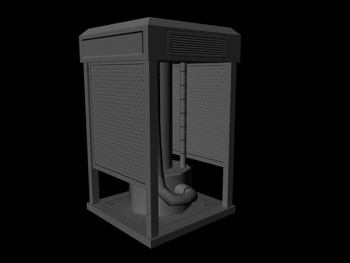 Sci-fi Asset Collection Low-poly 3D model_6