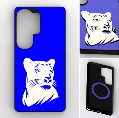 Big Cat Edition Magnetic Case For S26 Ultra 3D print model