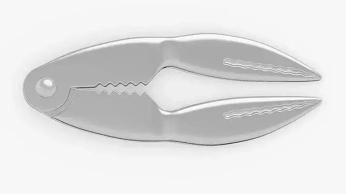 Lobster Cracker Tool 3D model 6