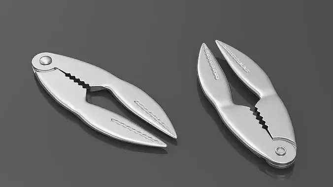 Lobster Cracker Tool 3D model 4