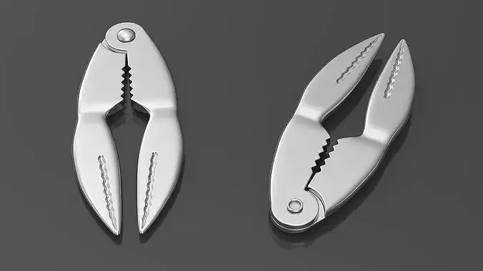 Lobster Cracker Tool 3D model 5