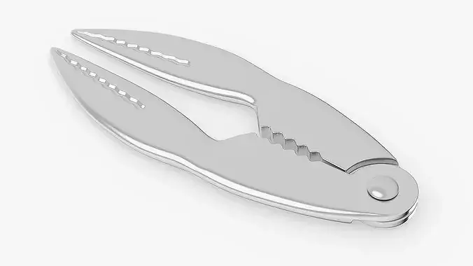 Lobster Cracker Tool 3D model 7