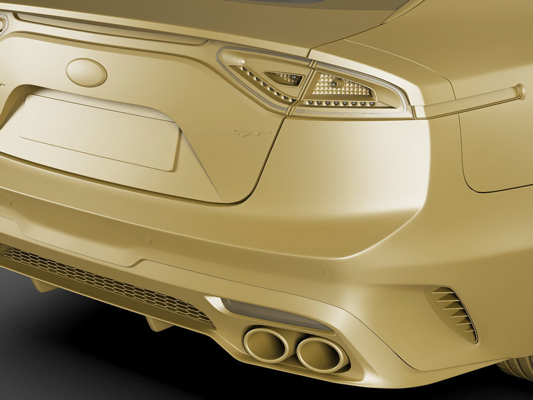 Kia Stinger GT 2017  3D model_18