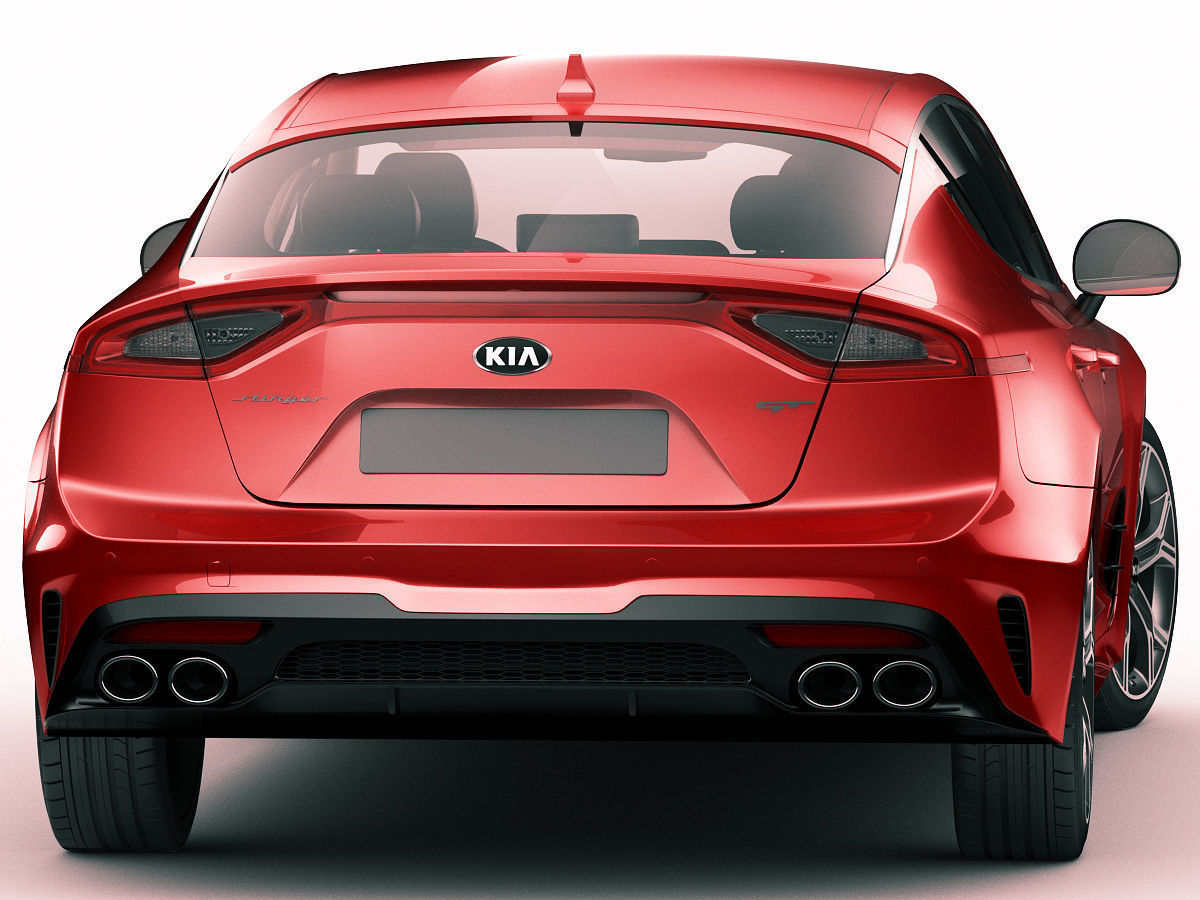 Kia Stinger GT 2017  3D model_11
