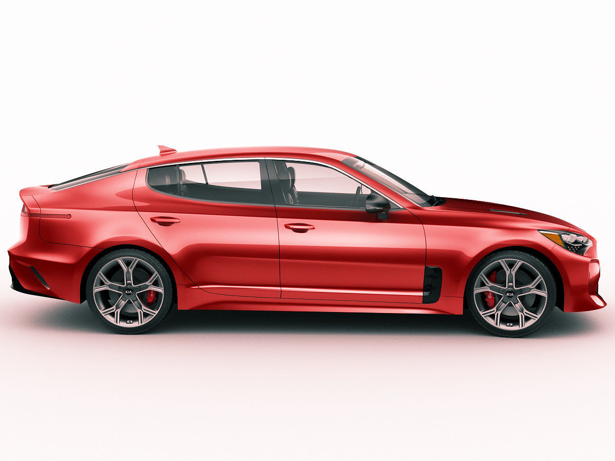 Kia Stinger GT 2017  3D model_2