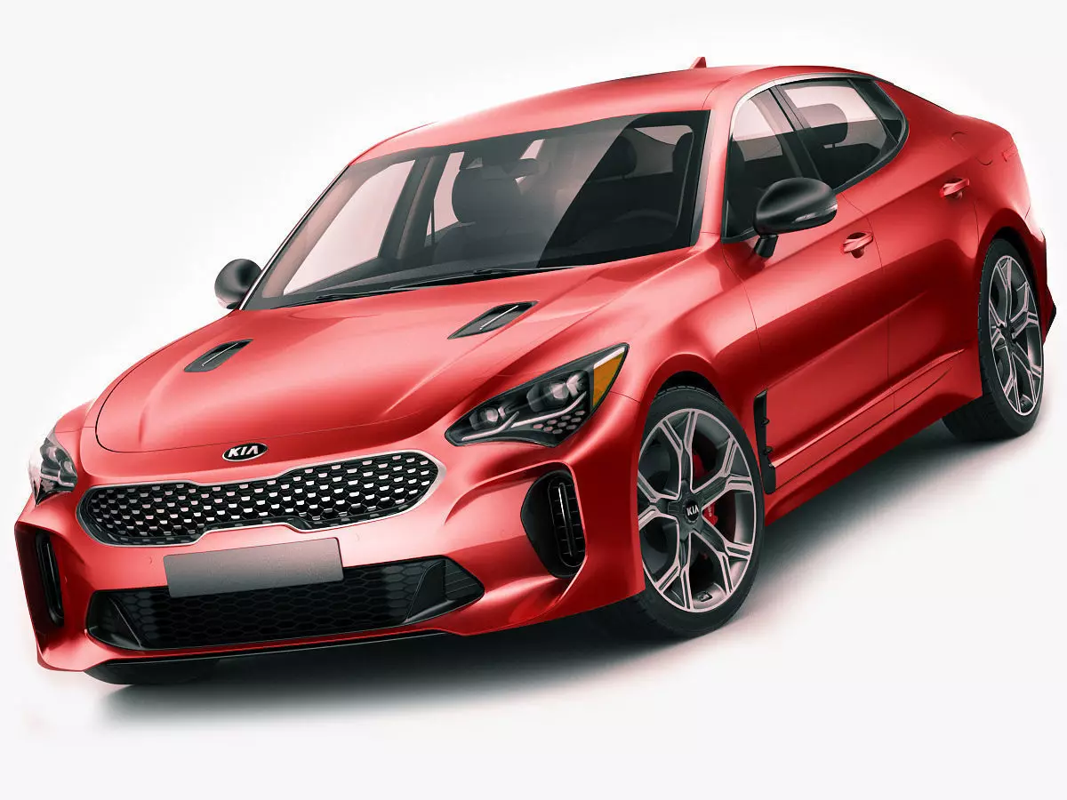 Kia Stinger GT 2017  3D model_0