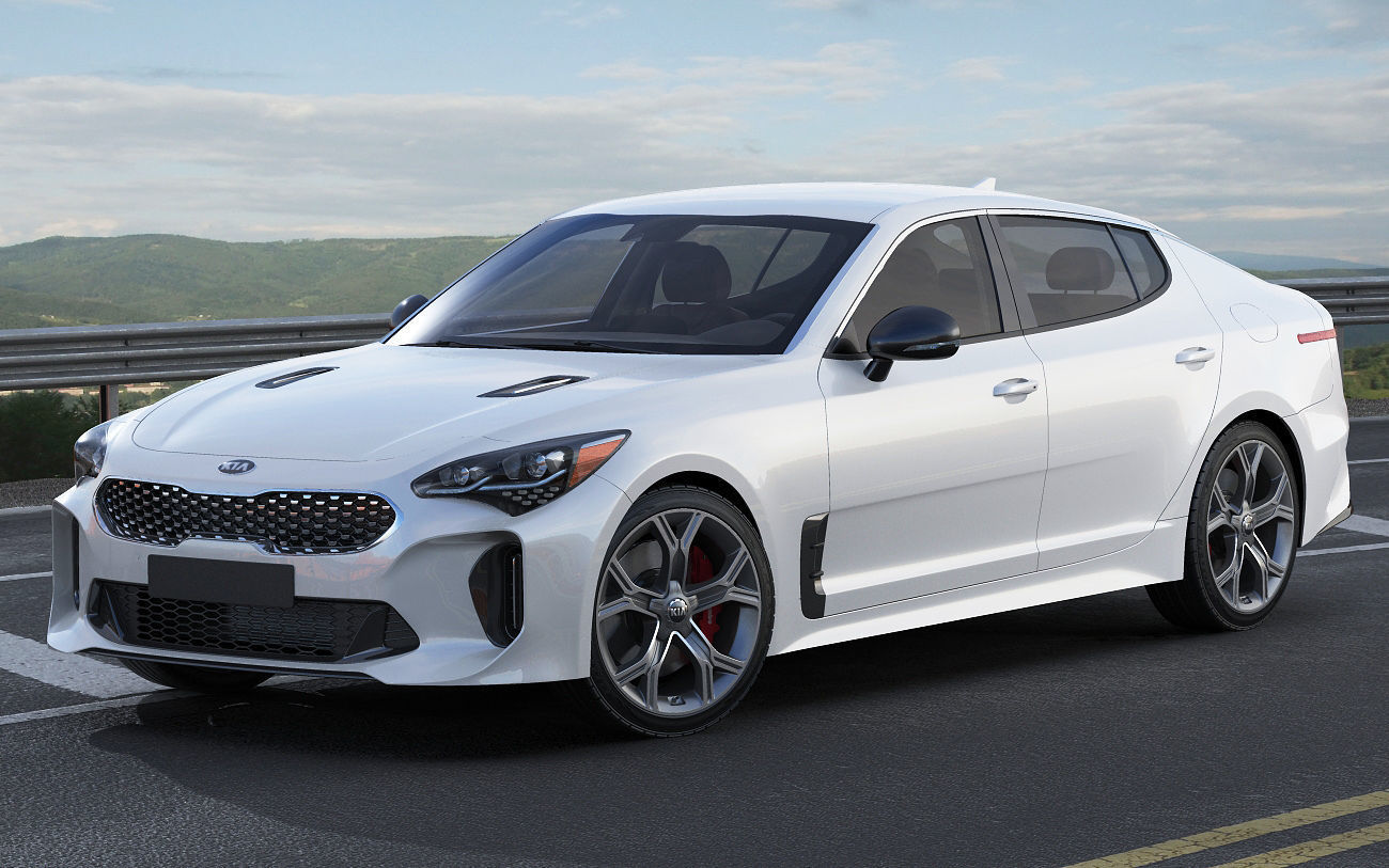 Kia Stinger GT 2017  3D model_13