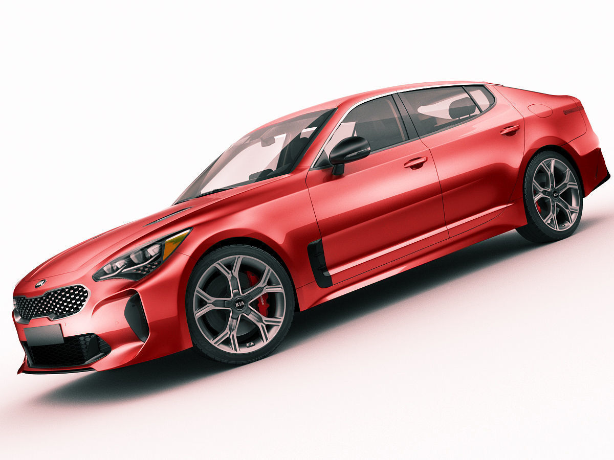 Kia Stinger GT 2017  3D model_8