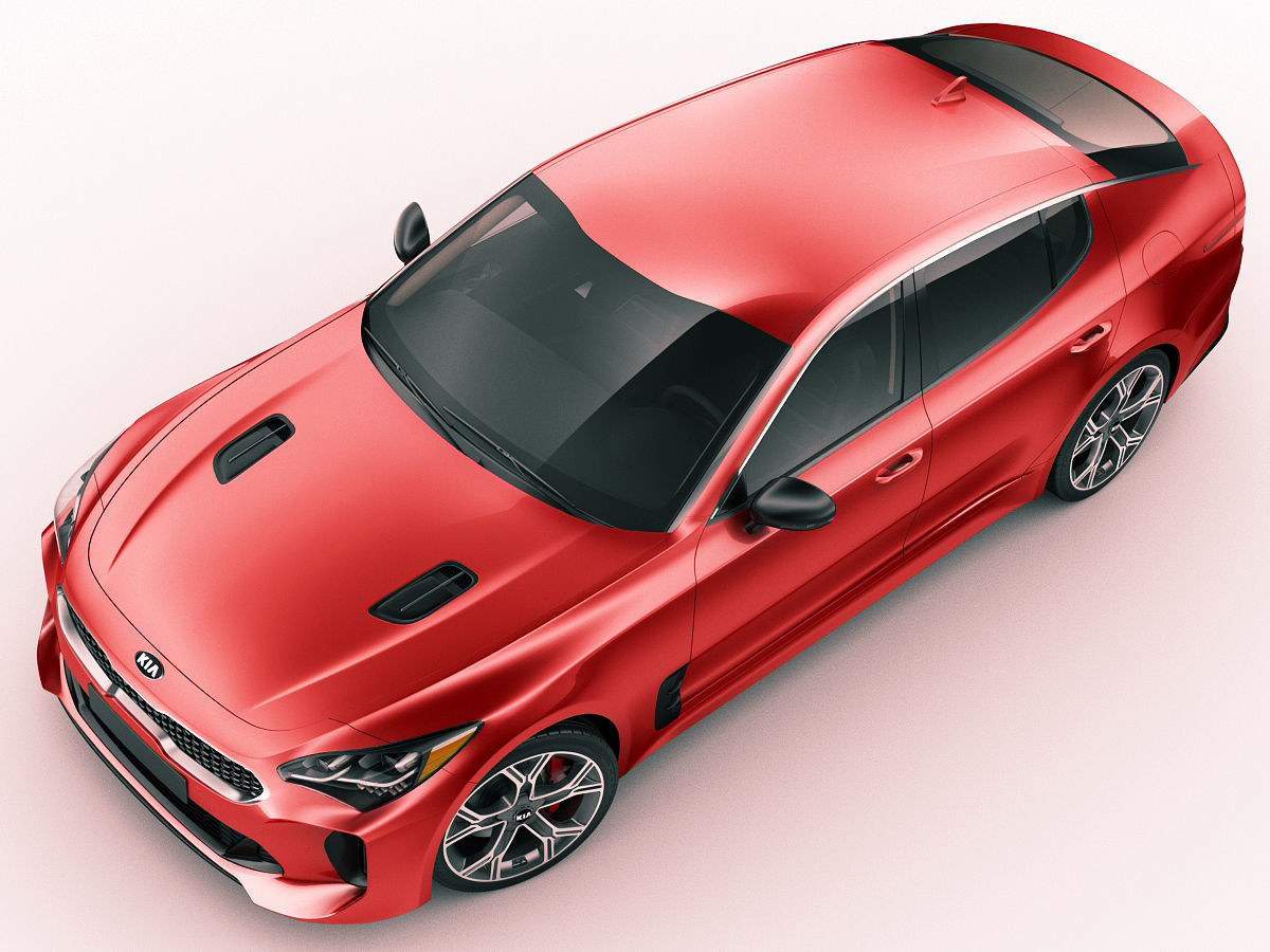Kia Stinger GT 2017  3D model_6