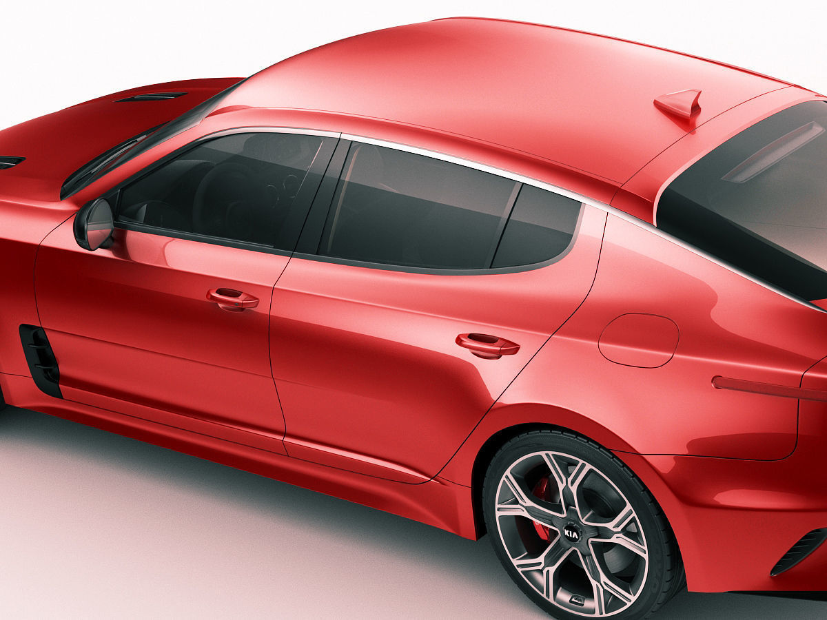 Kia Stinger GT 2017  3D model_12