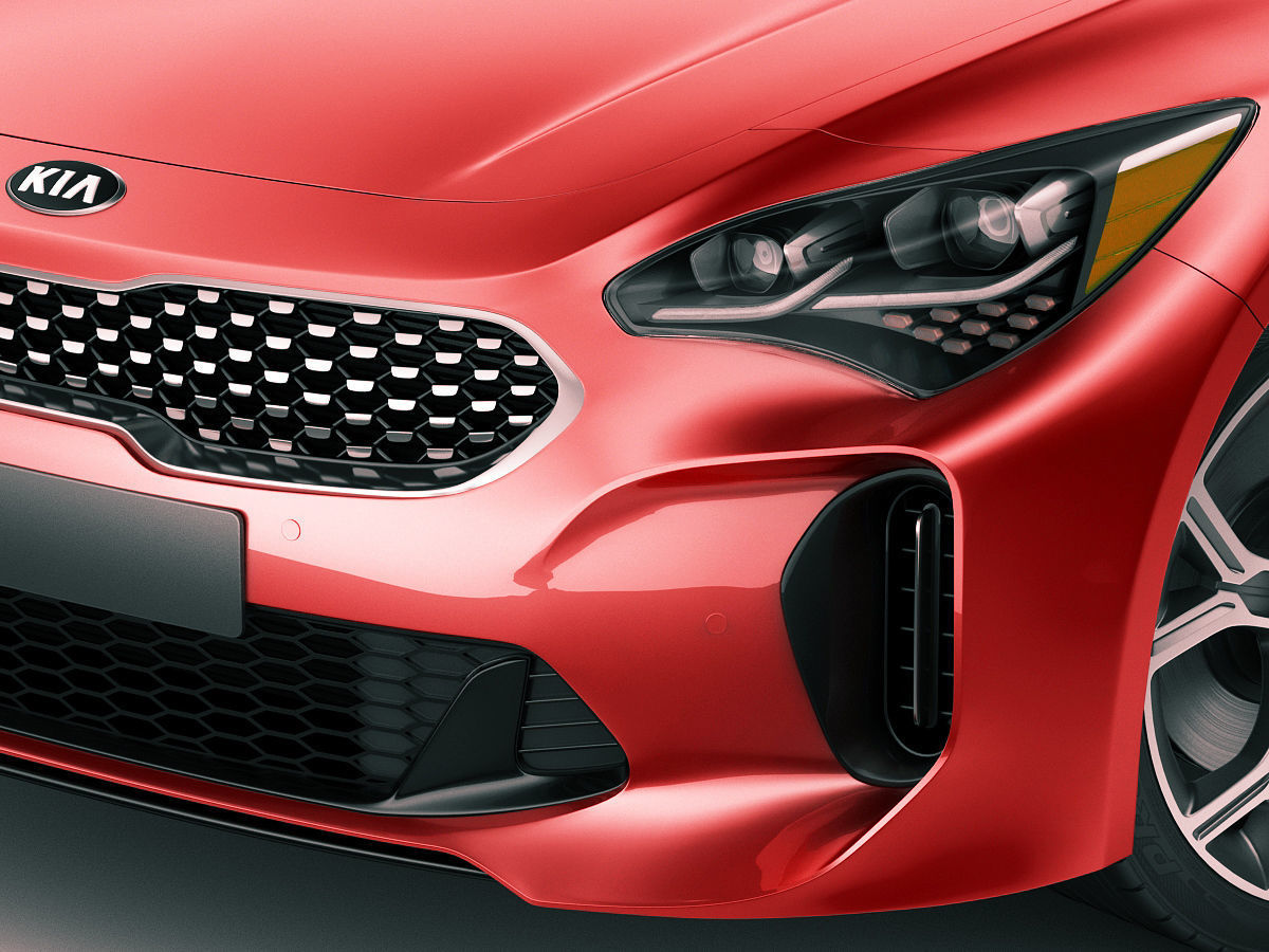 Kia Stinger GT 2017  3D model_3