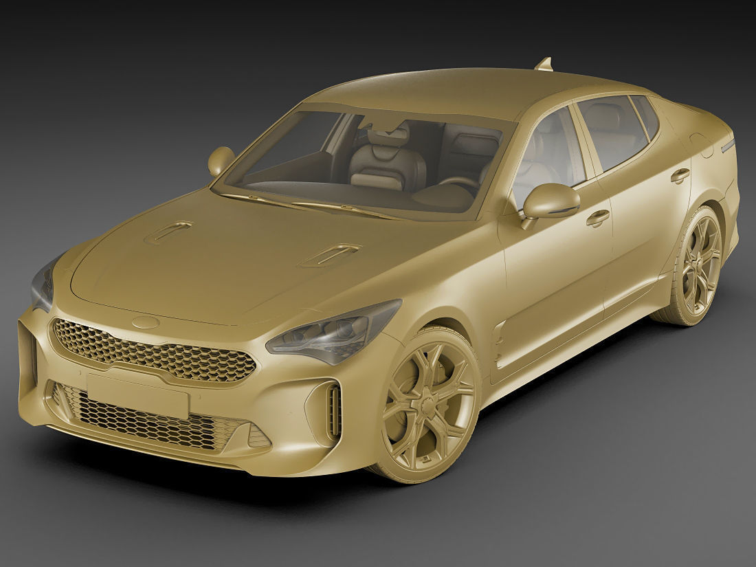 Kia Stinger GT 2017  3D model_15