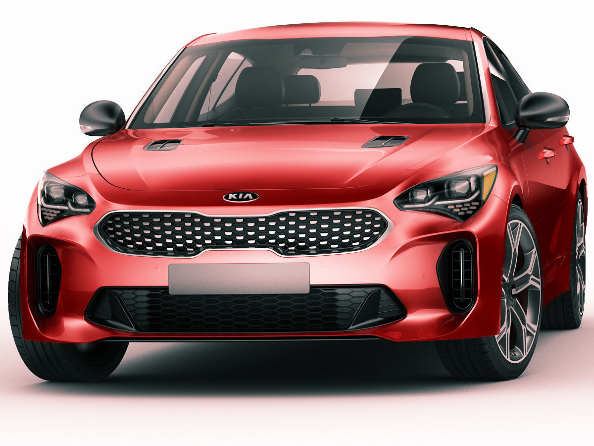 Kia Stinger GT 2017  3D model_10