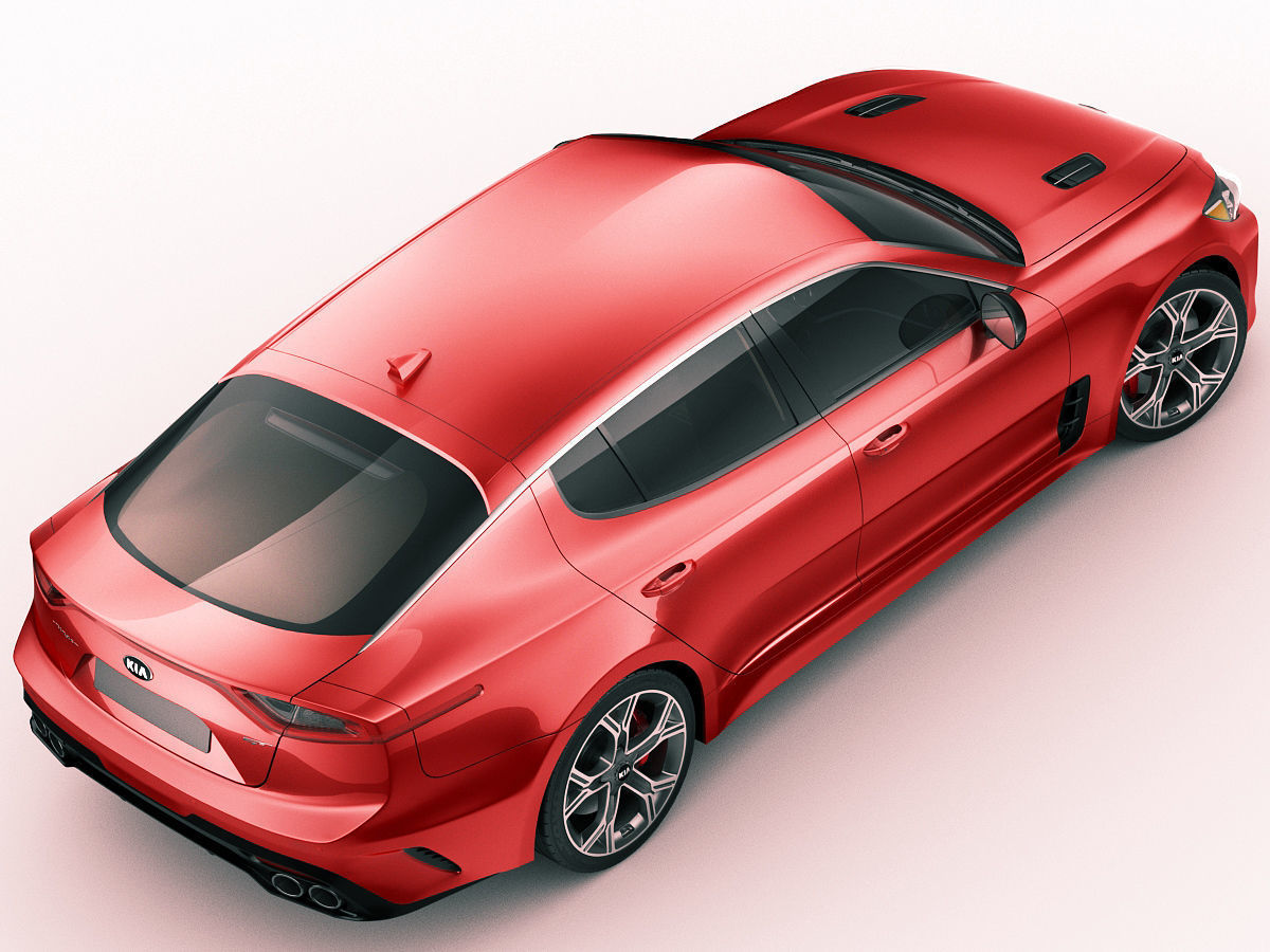 Kia Stinger GT 2017  3D model_7
