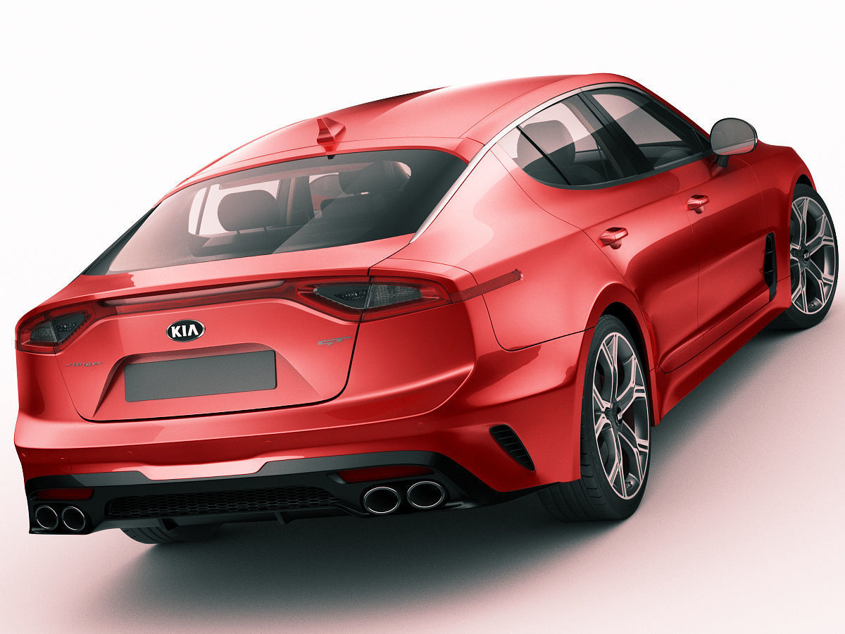 Kia Stinger GT 2017  3D model_1