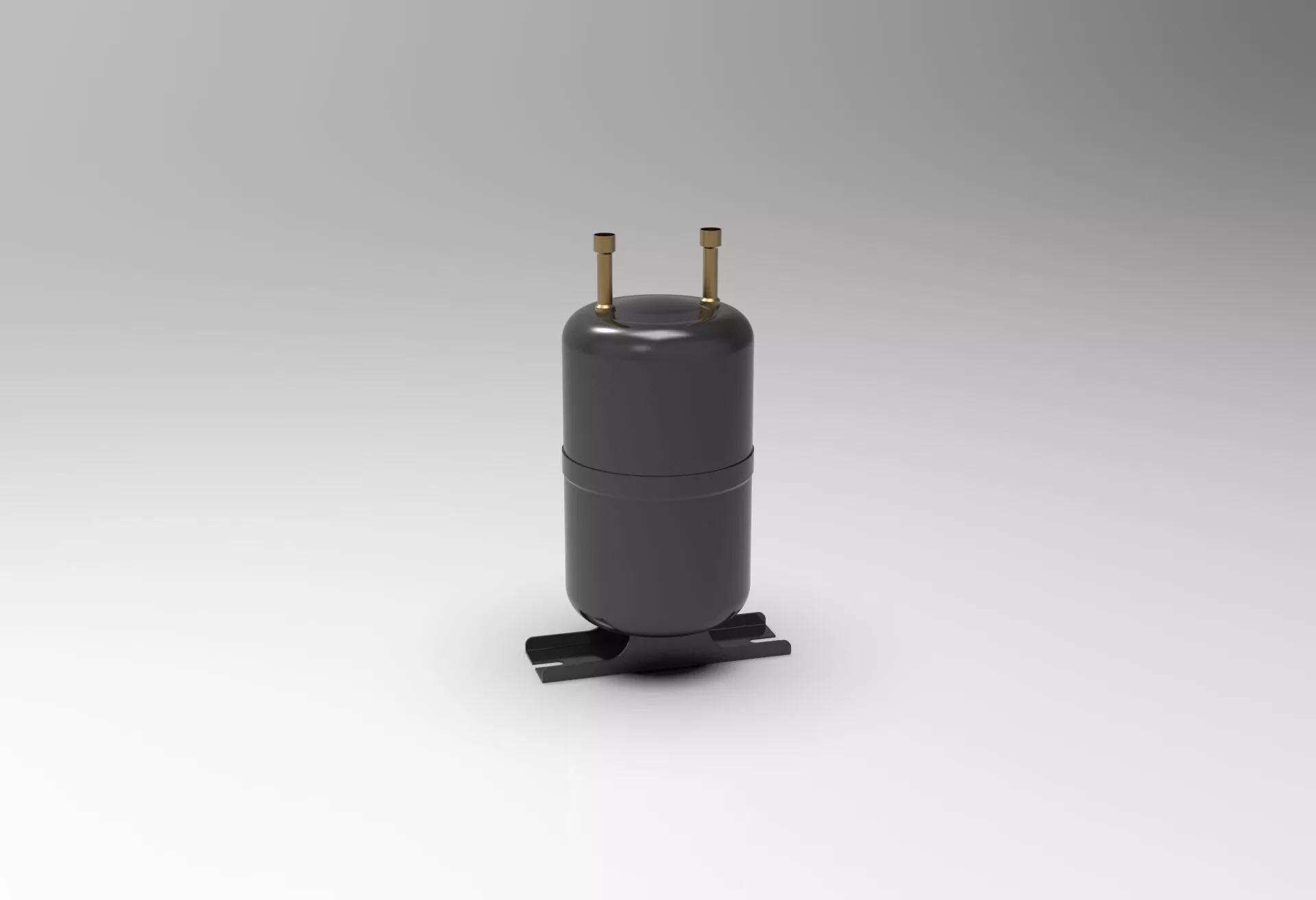 5-7 P Refrigeration Liquid Receiver Housing Free 3D model