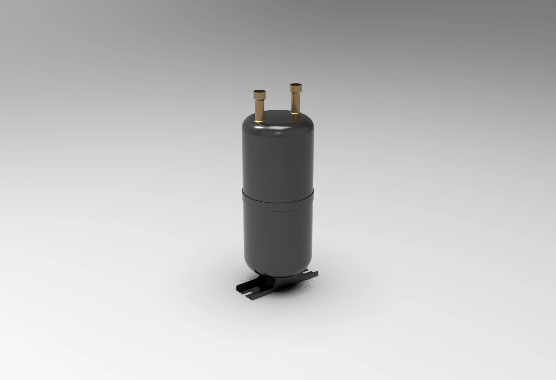 5-7 P Accumulator Housing Model Free 3D model