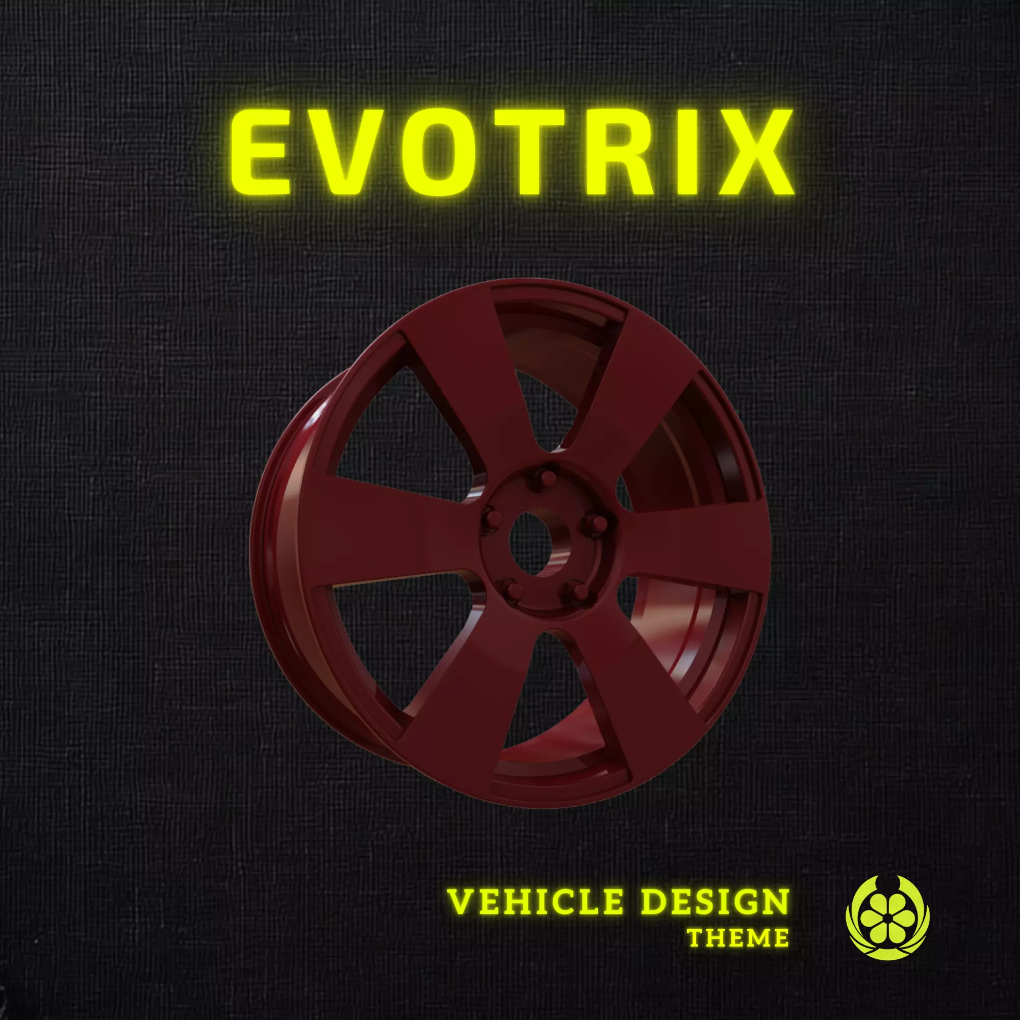 Modified 29 Enkei TS9 Car Rim V3 - 3D Print 3D print model