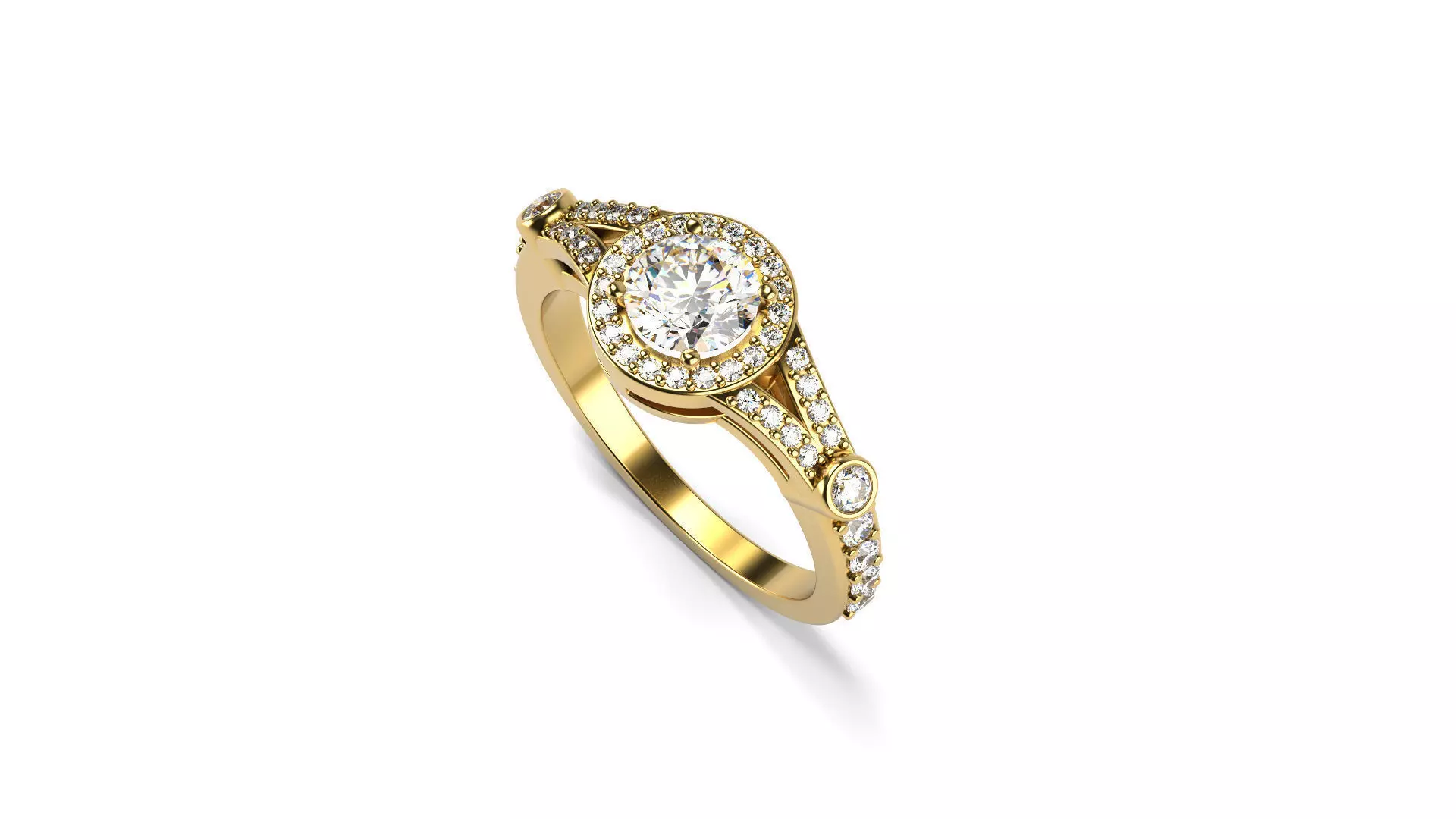 Interesting ring 3D print model_0