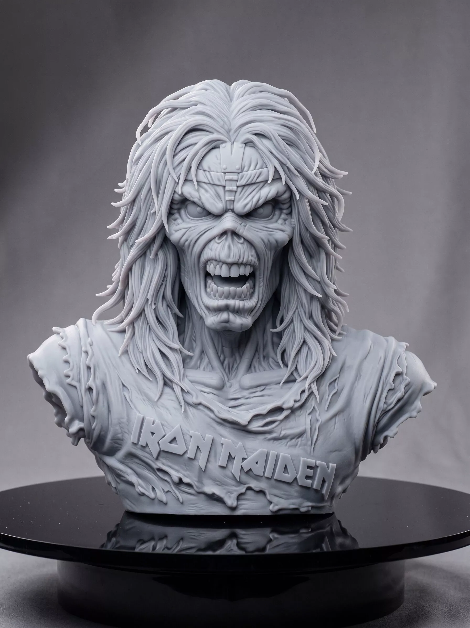 Eddie Iron Maiden Bust 3D print model 3D print model