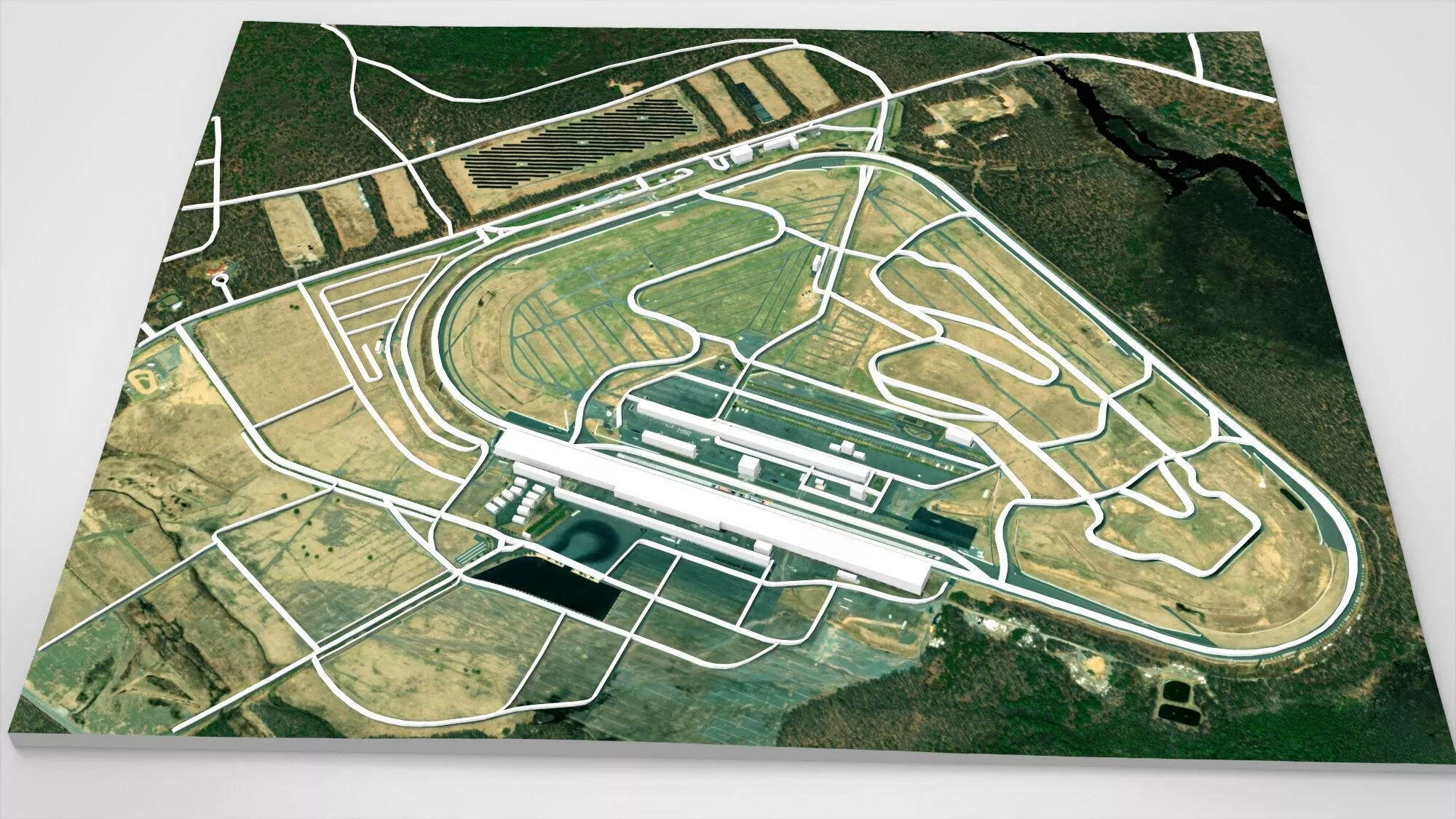 Pocono Raceway Pennsylvania USA 3D model