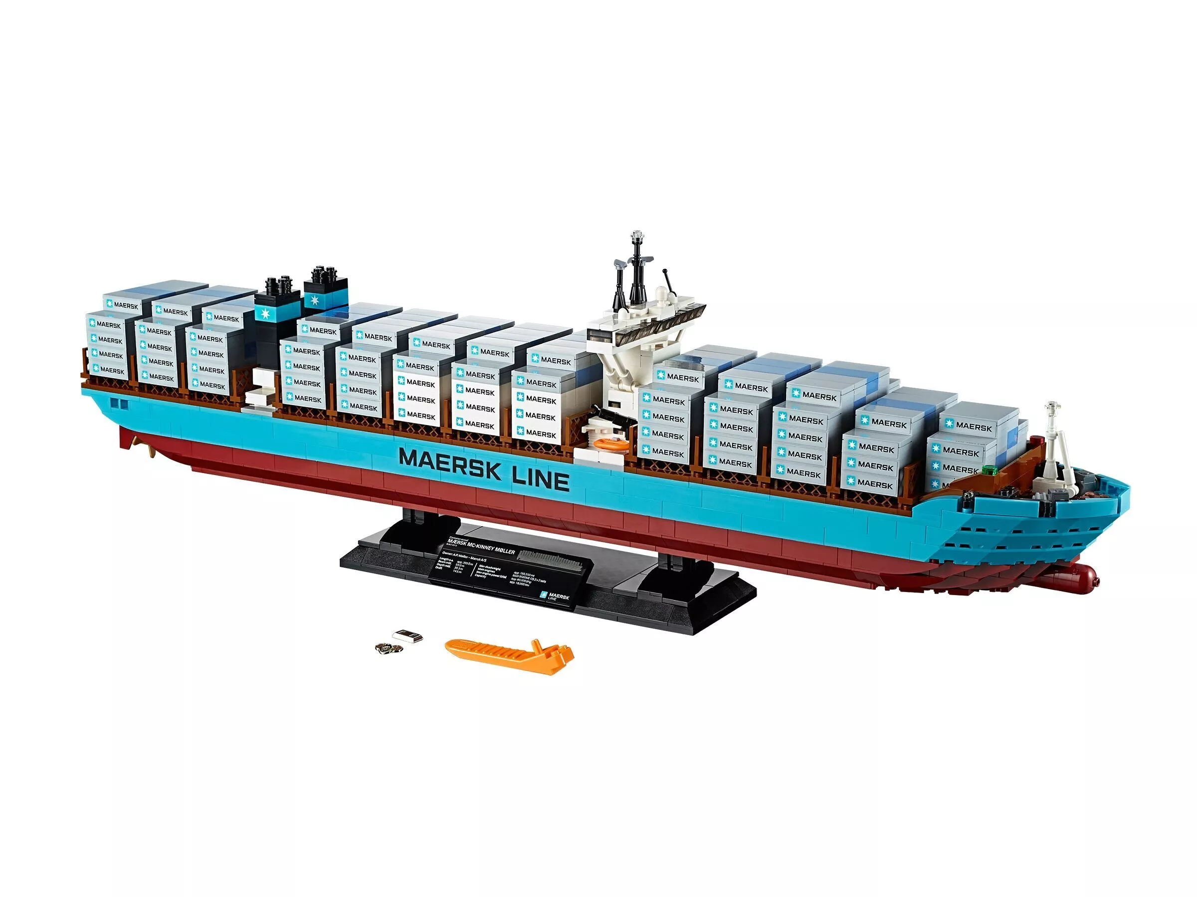 MB-10241 Ultra Large Container Cargo Ship Building Model 3D print model