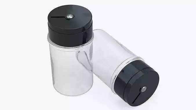 Empty Spice Jar 3D model