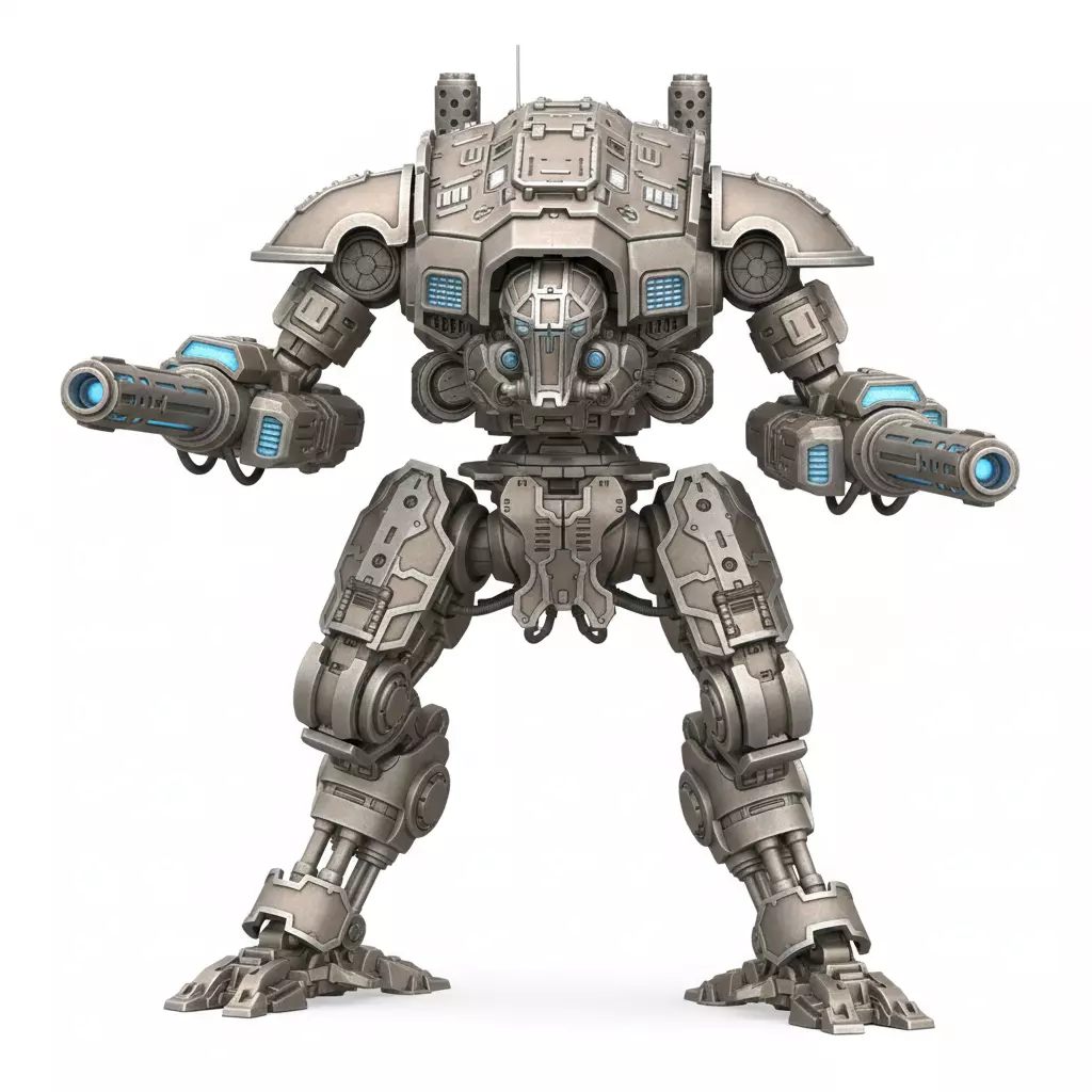 Robot Sci Fi Mechanical Machine Character 3D model