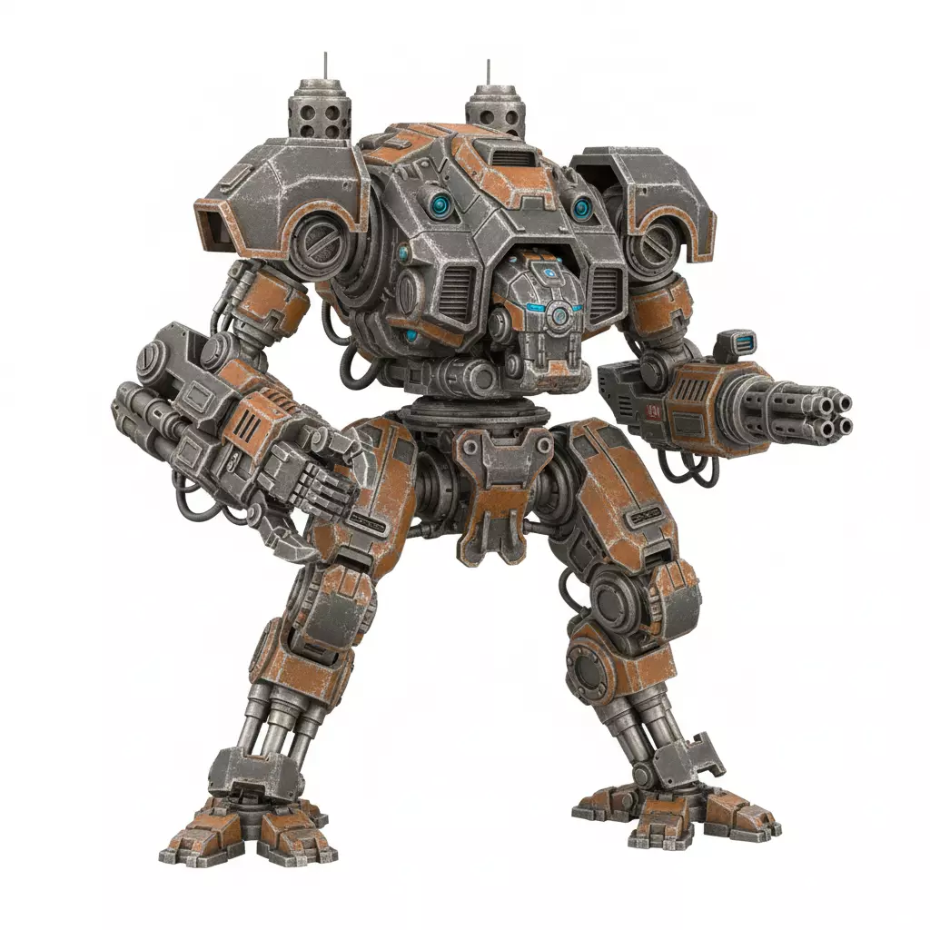 Robot Machine Mecha Armor Character 3D model