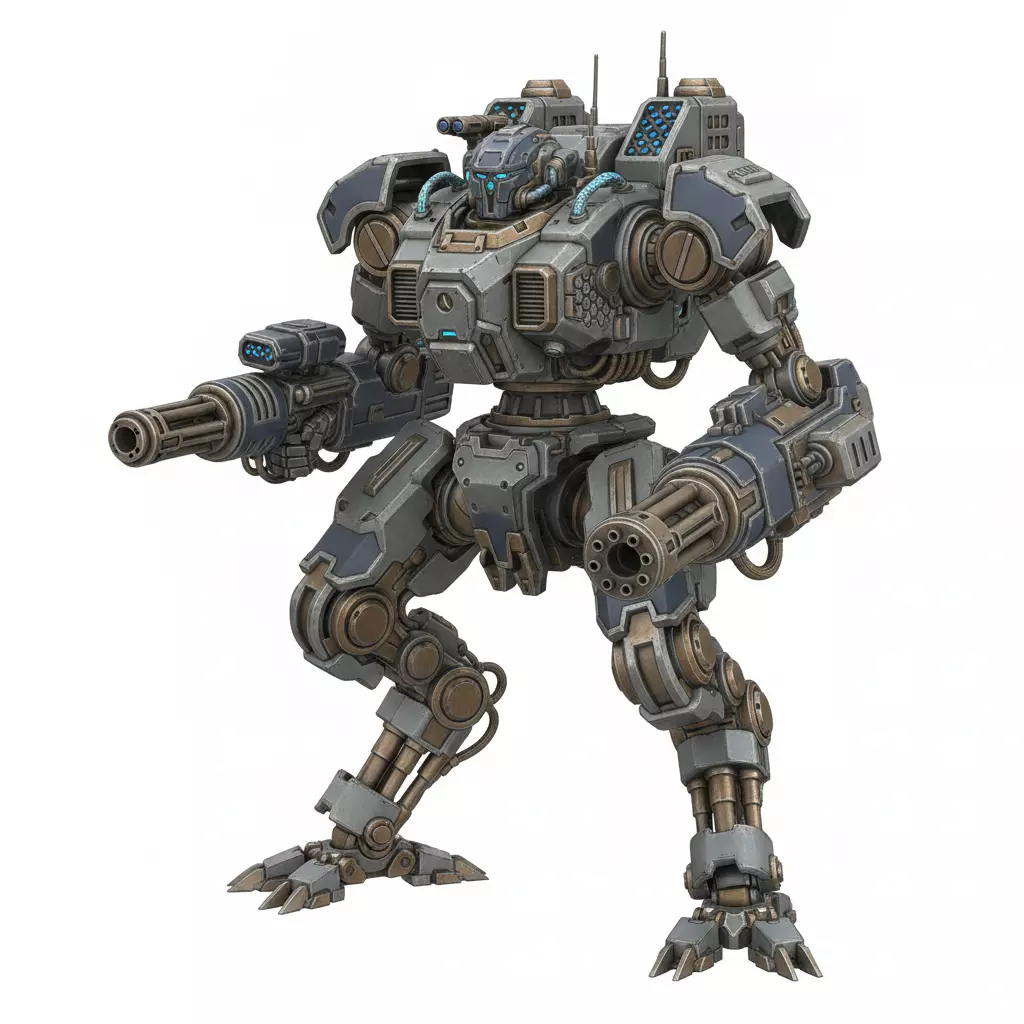Robot Sci Fi Machine Mechanical Mecha 3D model