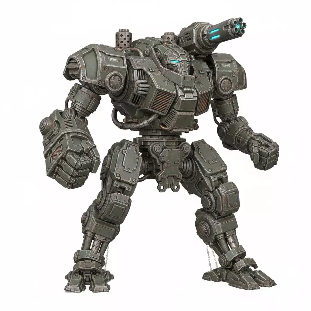 Robot Cyber Mechanical Armor Android 3D model