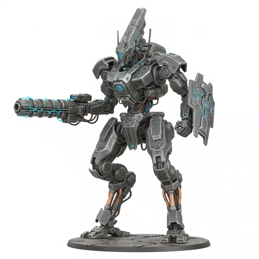 Robot Android Machine Armor Mechanical 3D model