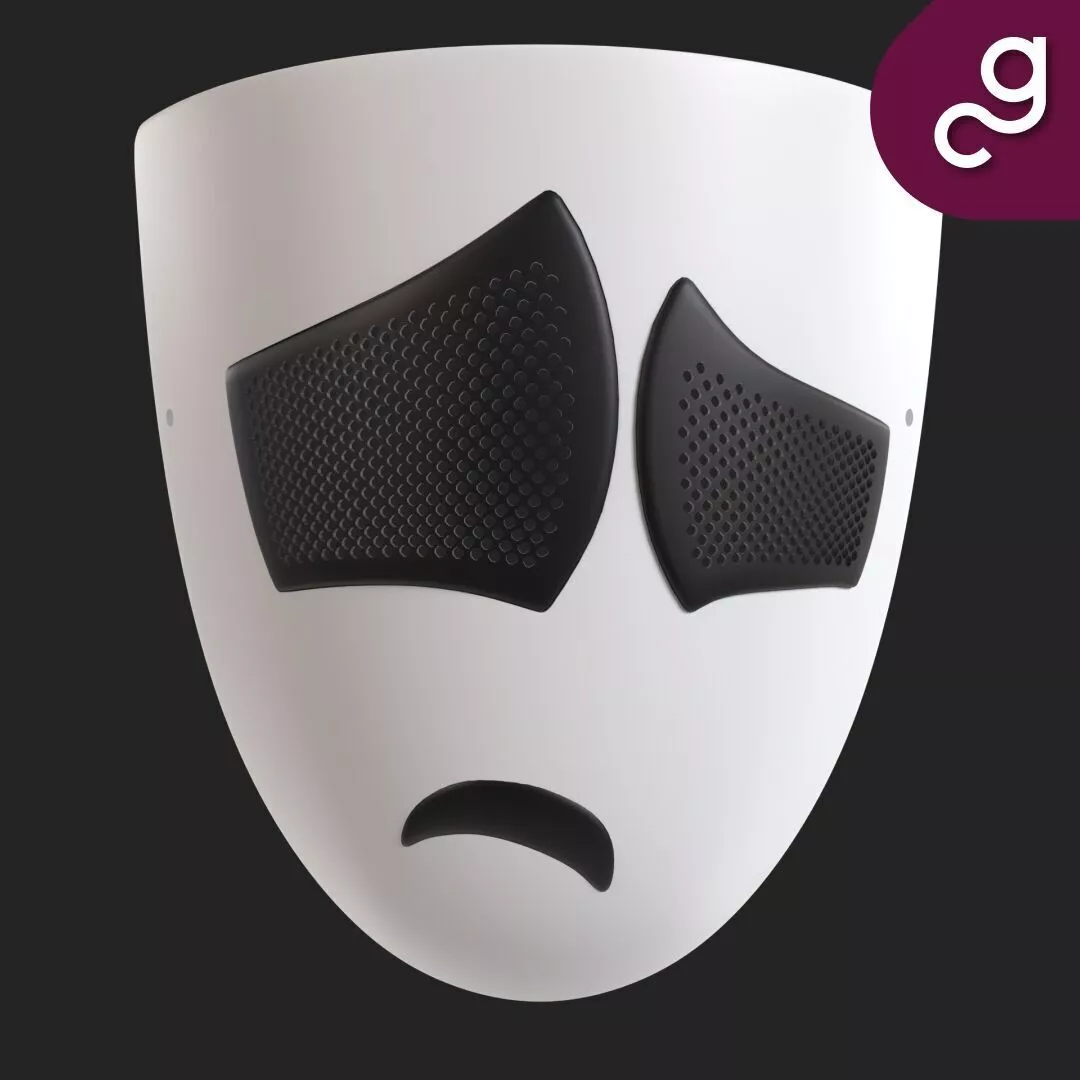 Gangle Mask 3D print model