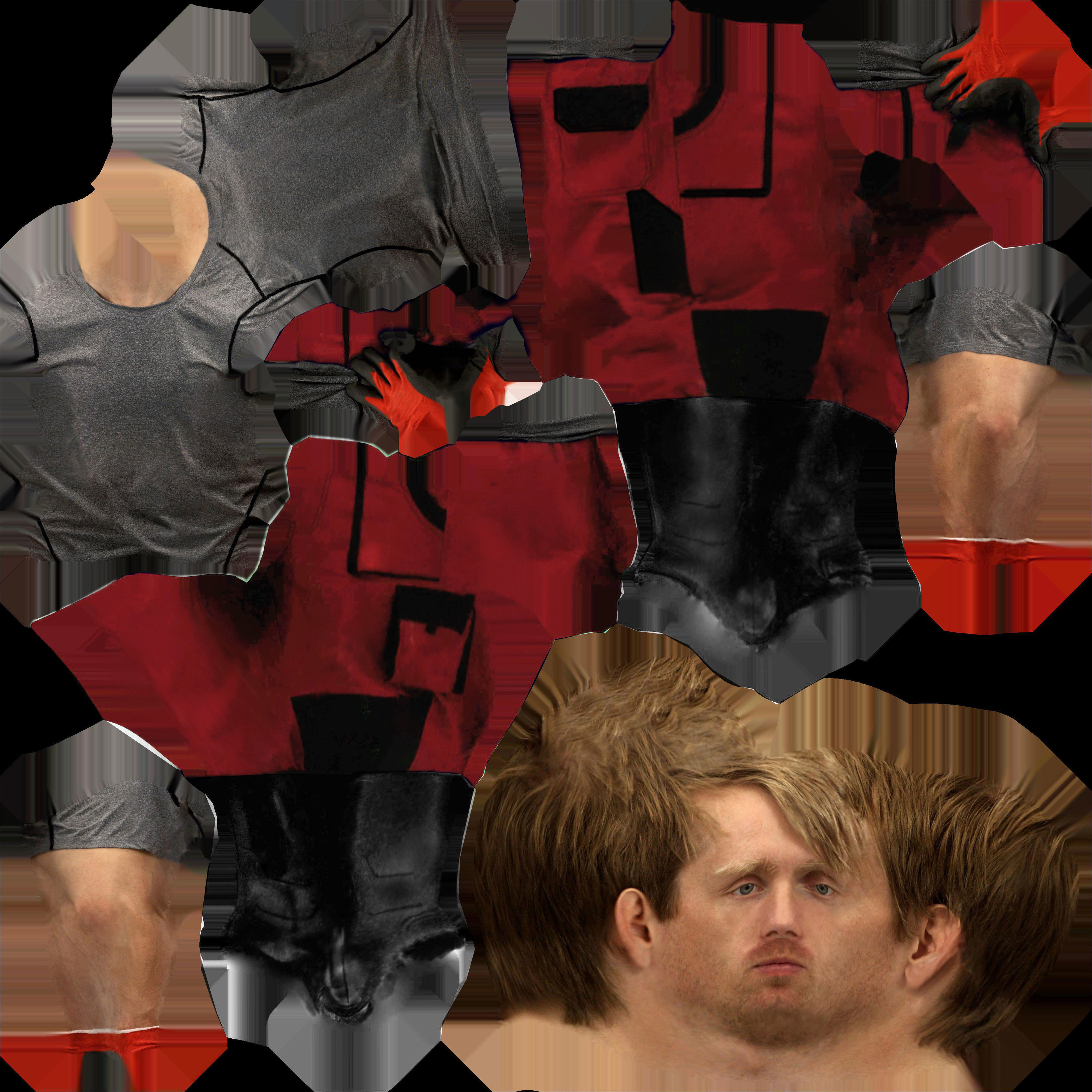 3D Scan Man Gardenner Worker 011  3D model_8