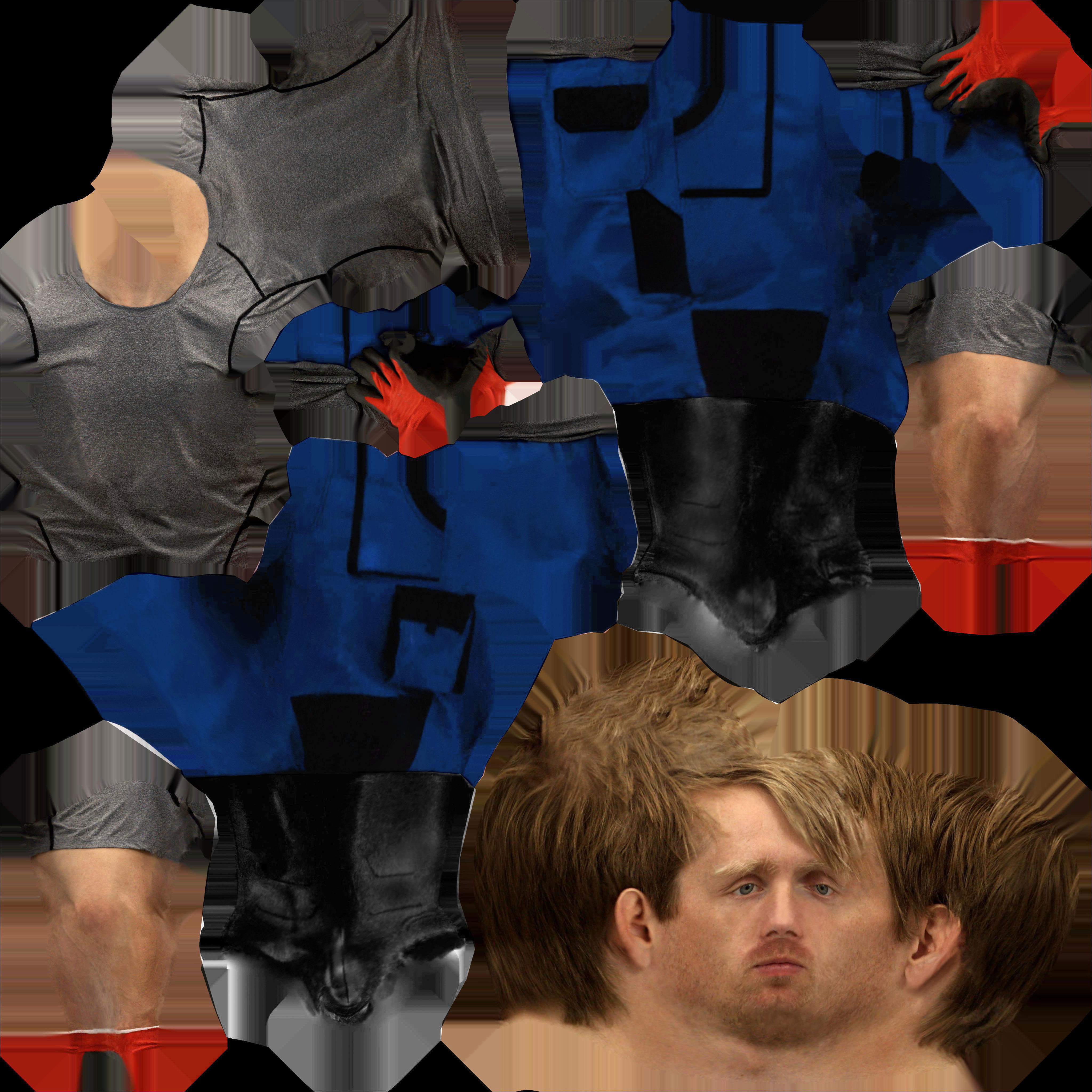 3D Scan Man Gardenner Worker 011  3D model_10