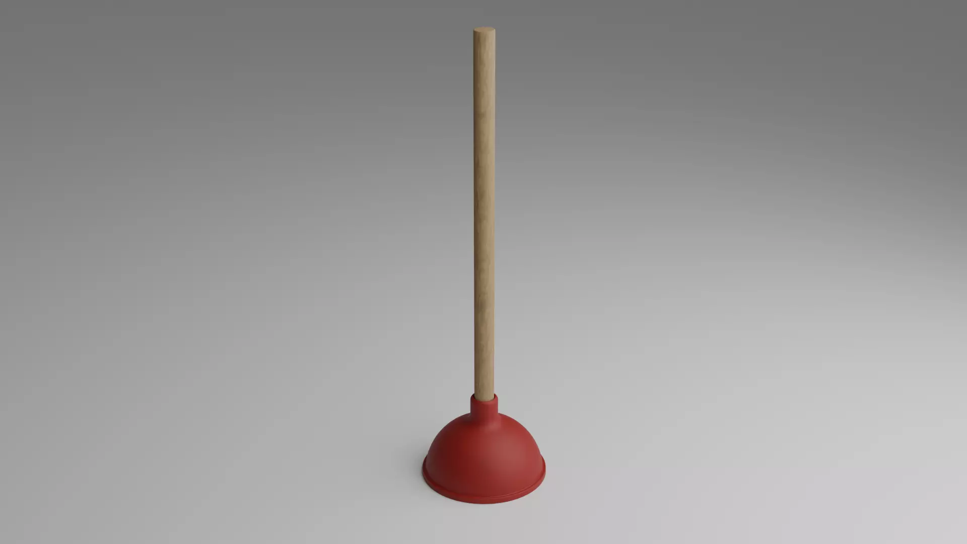 Plunger Rigged Free 3D model