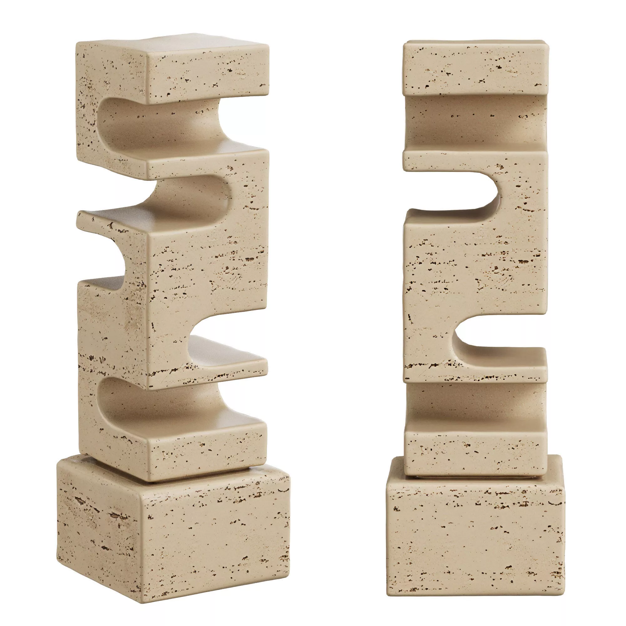 Hallam Polyresin Deco Nature 3D model