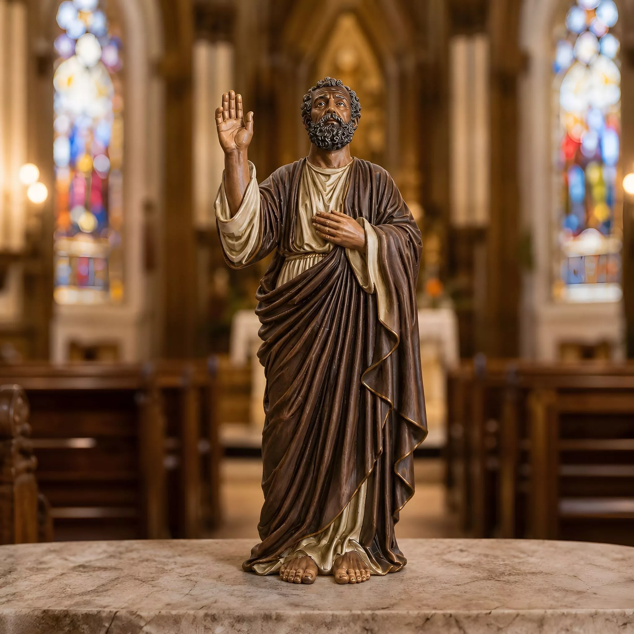 Saint Peter The Apostle 3D Print Model 3D print model