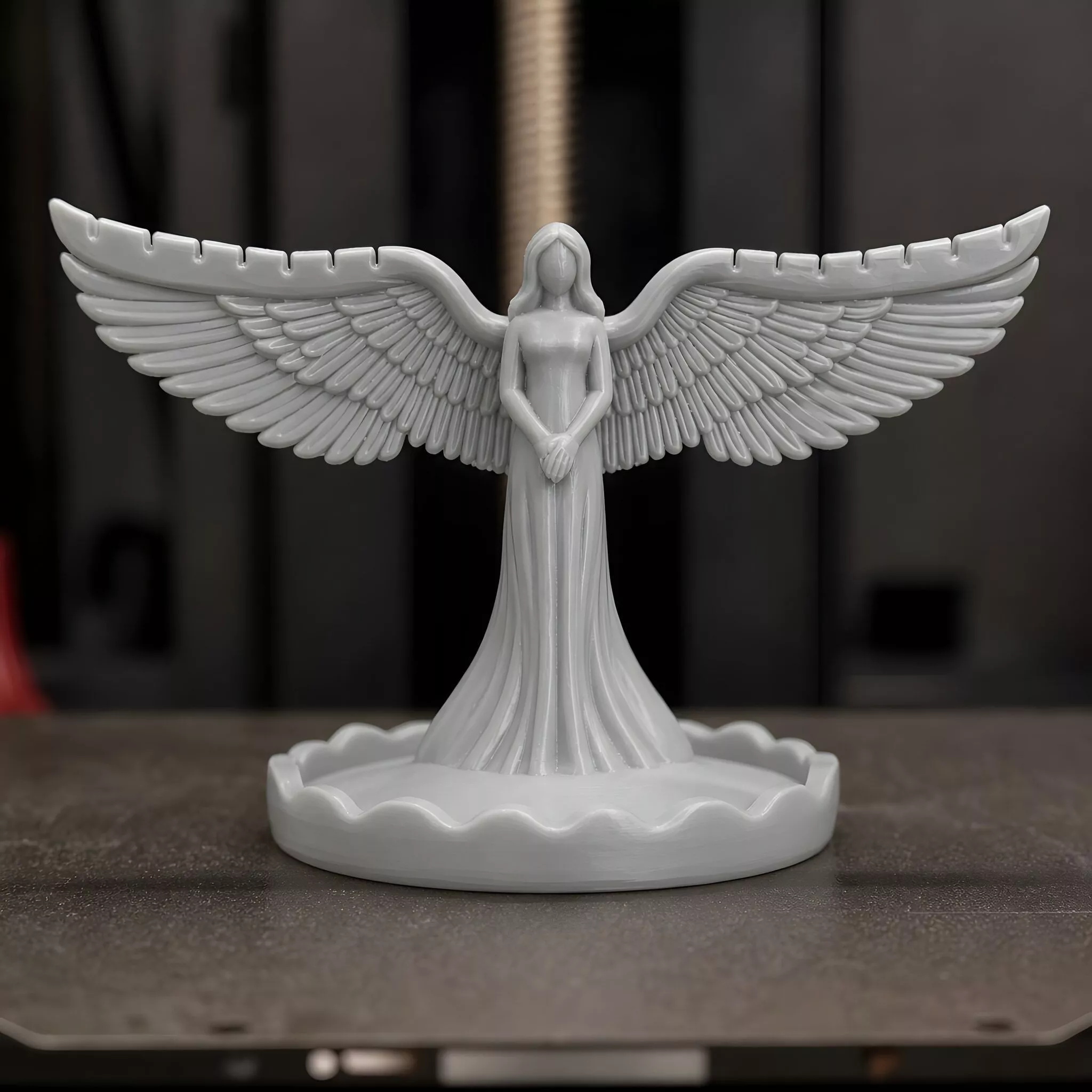 Angel Wings Jewelry Stand 3D Print Model 3D print model