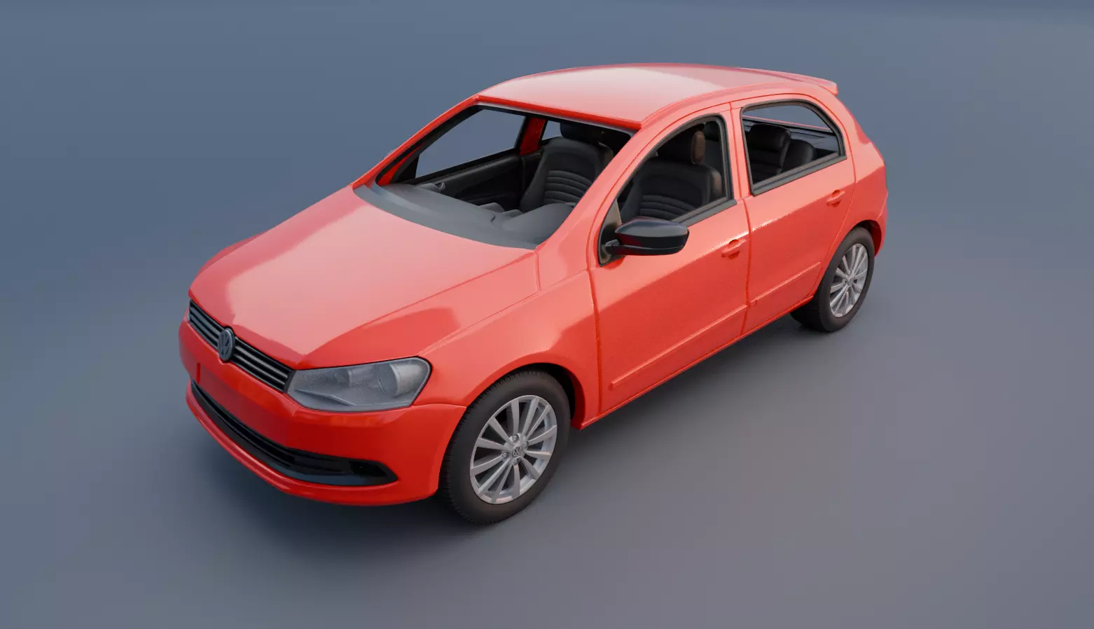 Volkswagen Gol G6 2012 3D print model