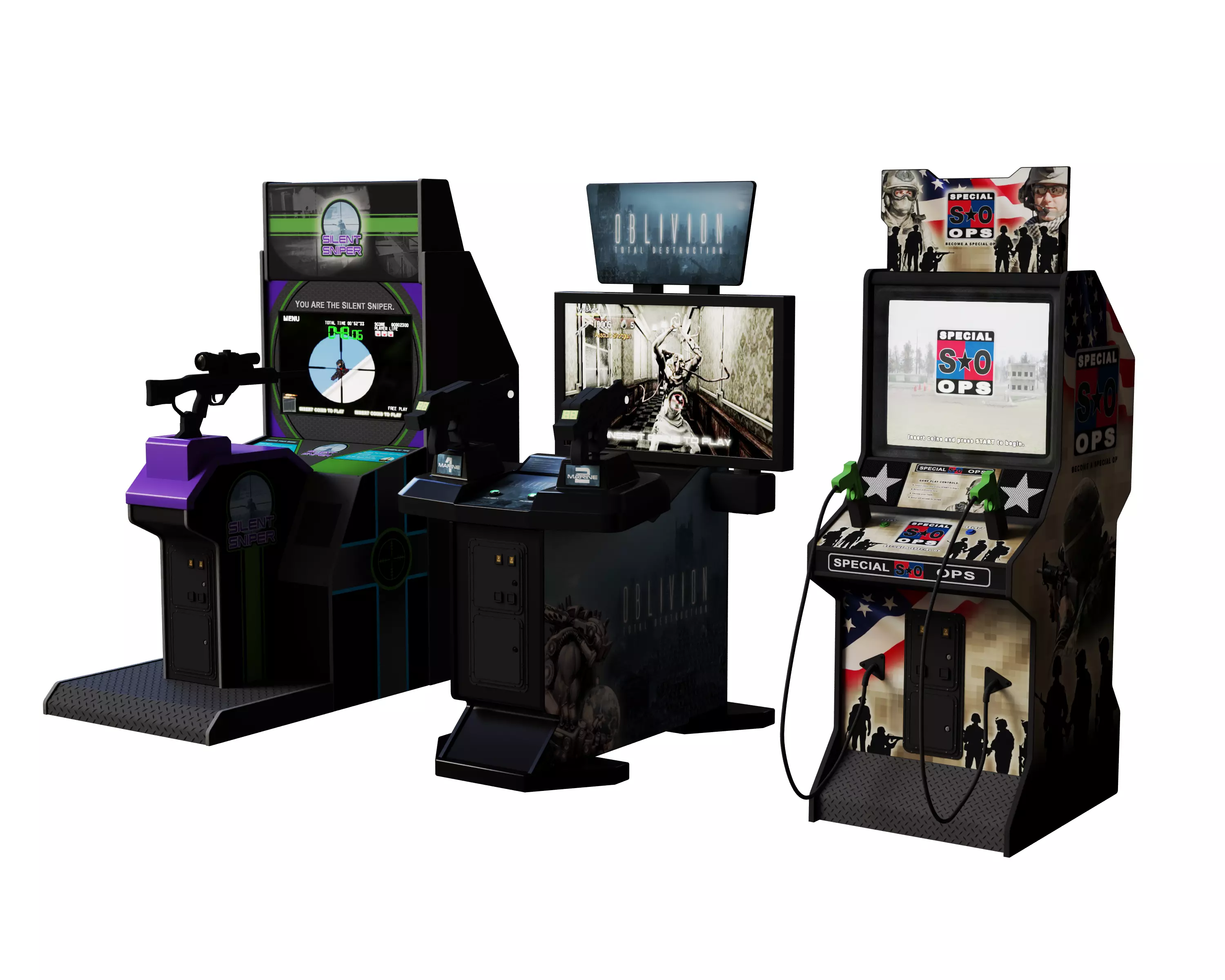 Arcade Fighting Game60 Low-poly 3D model